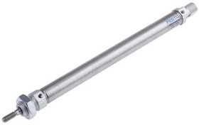Фото 1/5 DSNU-16-160-PPV-A, Pneumatic Cylinder - 19234, 16mm Bore, 160mm Stroke, DSNU Series, Double Acting