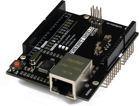 Фото 1/3 Ethernet Shield W5500, Ethernet интерфейс для Arduino на базе W5500