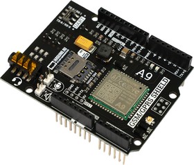Фото 1/3 GSM/GPRS Shield A9, Плата расширения для добавления Arduino функций мобильной сети