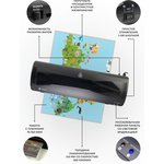 Ламинатор ГЕЛЕОС ЛМ A3 Комбо+ (ЛМА3КН), Ламинатор многофункциональный ГЕЛЕОС ЛМ ...