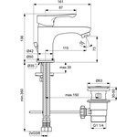 026-3798, Промо-компл/ванна ALPHA (3 в 1) в/к Ideal Standard BD004AA