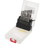 KR-91-0636, Набор сверл по металлу, 1-10мм (через 0,5мм), HSS 4241 ...