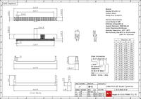 KLS1-204B-20-B, (IDC2-20F), IDC разъем, розетка на плоский шлейф 20pin ...