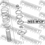 NSS-M12F, Опора амортизационной стойки