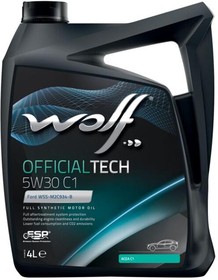 8307812, 8307812 5W-30, 4 л. Wolf OfficialTech C1 моторное масло
