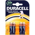 LR03-4BL, Батарейка Duracell Basic/Extra Life (AAA, 4 шт)