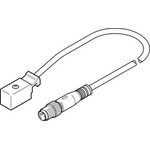 KMYZ-2-24-M8-0,5-LED, Plug Connector, KMYZ Series