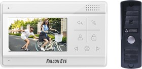 Комплект видеодомофона Falcon Eye Vela + AVP-505 (PAL) Темно-Серый