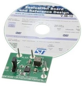 STEVAL-ILL046V1, LED Lighting Development Tools HB LED driver inhibit based on the ST1CC40 in a QFN package