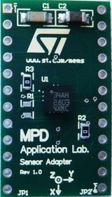 STEVAL-MKI015V1, Acceleration Sensor Development Tools MEMS 3-AXIS ANALOG BRD BASED LIS344ALH
