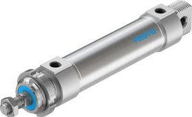 DSNU-40-100-PPS-A, Pneumatic Roundline Cylinder - 559309, 40mm Bore, 100mm Stroke, DSNU Series, Double Acting