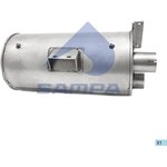 022.499, Глушитель MAN с катализатором (ЕВРО-5) SAMPA