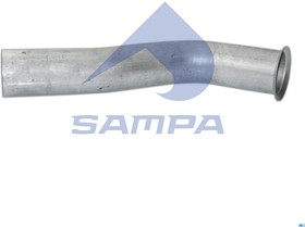 Фото 1/2 021.299, Труба выхлопная глушителя MAN TGA передняя SAMPA