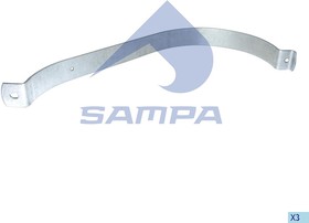 Фото 1/3 079.149, Хомут глушителя RENAULT Premium SAMPA