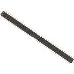 HDR127MET80F-G-V-SM, 80 Position Header Connector 0.050" (1.27mm) Surface Mount Gold