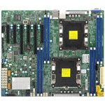 Материнская плата Supermicro Motherboard 2xCPU X11DPL-I 2nd Gen Xeon Scalable TDP 140W/ 8xDIMM/ 10xSATA/ C621 RAID 0/1/5/10/ 2xGE/ 2xPCIex16