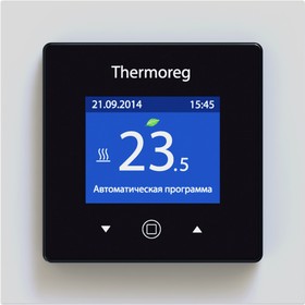 Фото 1/3 Thermo Thermoreg Черный/Белый Терморегулятор TI-970 с цветным экраном