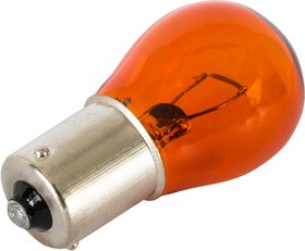 Фото 1/5 1007109, Лампа накаливания PY21W (BAU15S) (желтый) (24V) (цена за 1 шт.)