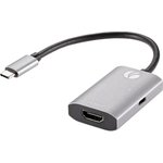 VCOM CU452A Адаптер USB 3.1 Type-Cm --  HDMI A(f) , 4K@60Hz, PD charging ...