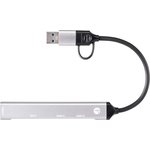 Адаптер VCOM USB 2.0 Type-C+USB 2.0 Type-AM/USB 3.0+2 x USB 2.0 Type-AF+TF+SD (DH297)