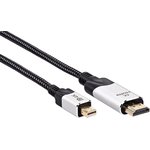 Кабель-переходник VCOM Mini DisplayPort M/HDMI M (CG615M-1.8)