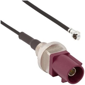 095-820-109-30D, RF Cable Assemblies FKRA(M)-AMC(M)1.37MM 11.81 Str Blkhd Plug