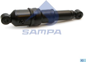 031.059-01, Амортизатор VOLVO FH10,12,16 кабины задний (пневмо) SAMPA