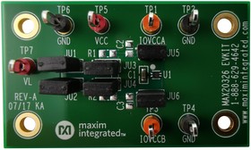 Фото 1/2 MAX20326EVKIT#, Evaluation Board, MAX20326 Precision Bus Accelerator, Dual, Open-Drain, I2C