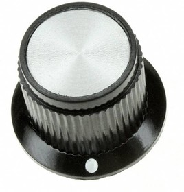 PK50B1/8, STRAIGHT KNURLED KNOB WITH IND, 3.175MM