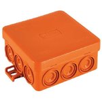 JBL085 Коробка огн. E110, о/п 85х85х38, 12 вых., IP55, 2P, цвет оранж 43745HF