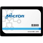Твердотельный накопитель Micron 5300PRO 960GB SATA 2.5" 3D TLC R540/W520MB/s MTTF 3М 95000/35000 IOPS 2628TBW SSD Enterprise Solid State Dri