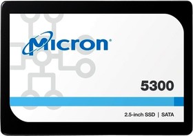 Фото 1/2 Твердотельный накопитель Micron 5300PRO 480GB SATA 2.5" 3D TLC R540/W410MB/s MTTF 3М 85000/36000 IOPS 1324TBW SSD Enterprise Solid State Dri