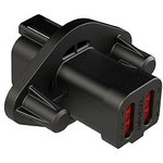 AT04-6P-PM13, RCPT HOUSING, 6POS, THERMOPLASTIC, BLK