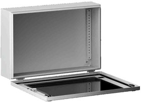 Фото 1/2 1610000, KX Series RAL7035 Sheet Steel Enclosure, IP65, IK08, 400 x 200 x 155mm