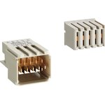 254927 / 5223995-3, ERmet 2mm Pitch Universal Power Module Backplane Connector, Female, Vertical, 5 Column, 4 Row, 6 Way