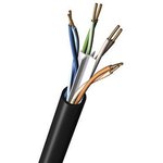 7927A 0101000, Cat6 Ethernet Cable, U/UTP, Black PVC Sheath, 305m