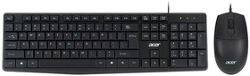 Фото 1/10 Acer OMW141 [ZL.MCEEE.01M] Комплект (клавиатура + мышь) черный USB