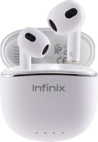 Фото 1/6 Наушники INFINIX XBuds XE23, Bluetooth, вкладыши, белый [10311755]