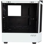 Корпус Hiper PW81 белый без БП ATX 4x120mm 2xUSB2.0 2xUSB3.0 audio bott PSU