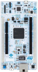 Фото 1/2 NUCLEO-F429ZI, Development Boards & Kits - ARM STM32 Nucleo-144 development board STM32F429ZI MCU, supports Arduino, ST Zio & m