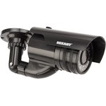 45-0250, Outdoor camera dummy, cylindrical, black