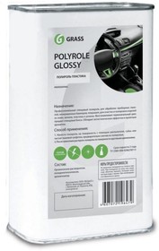 120101, Очиститель пластика ,полироль-очиститель Polyrol Glossy 5кг (глянцевый блеск, жестяная тара)