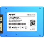 Ssd накопитель Netac SSD N535S 240GB 2.5 SATAIII 3D NAND, 7mm ...