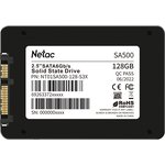 Ssd накопитель Netac SSD SA500 128GB 2.5 SATAIII 3D NAND, R/W up to 500/400MB/s ...