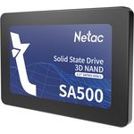 Ssd накопитель Netac SSD SA500 128GB 2.5 SATAIII 3D NAND, R/W up to 500/400MB/s ...