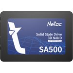 Накопитель SSD Netac SATA III 1Tb SA500 Series 2.5" Retail (NT01SA500-1T0-S3X)