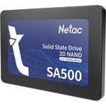 Ssd накопитель Netac SSD SA500 512GB 2.5 SATAIII 3D NAND, R/W up to 520/450MB/s ...