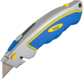 Нож строительный трапециевидное для электрика 19 мм + 5 лезвий 10503200