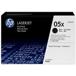 Картридж HP LaserJet P2055 Black (2*6500 стр.) CE505XD