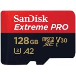 Карта памяти SanDisk Extreme PRO microSDXC UHS-I U3 V30 A2 200/90 MB/s 128GB ...